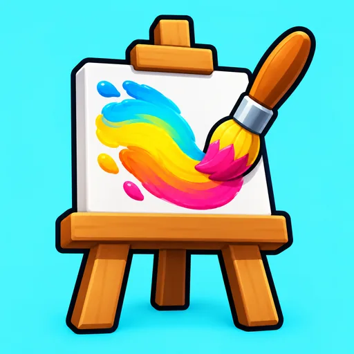 Paint to Get Rich Wiki logo